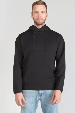 Le Temps des Cerises Sweat A Capuche Provis Noir-Homme Sweats