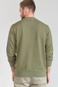 Le Temps des Cerises Sweat Riol Kaki-Homme Sweats