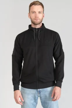 Le Temps des Cerises Sweat Zippe Gimo Noir-Homme Sweats