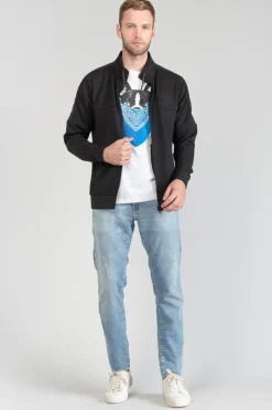 Le Temps des Cerises Sweat Zippe Gimo Noir-Homme Sweats