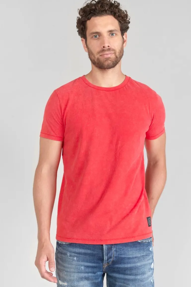 Le Temps des Cerises T-Hirt Brown Corail-Homme T-Shirts & Polos