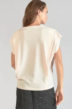 Le Temps des Cerises Top Coxy Sable-Femme T-Shirts & Débardeurs