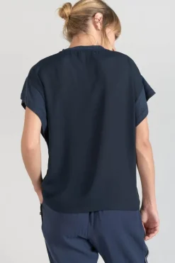 Le Temps des Cerises Top Overs Bleu Marine-Femme T-Shirts & Débardeurs