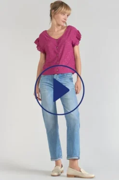 Le Temps des Cerises Top Pedrina Violine-Femme Tops