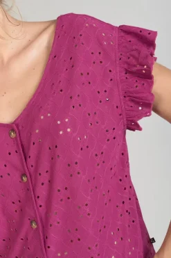 Le Temps des Cerises Top Pedrina Violine-Femme Tops