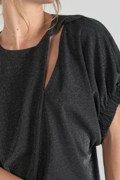 Le Temps des Cerises Top Winslet Noir Irise-Femme Tops