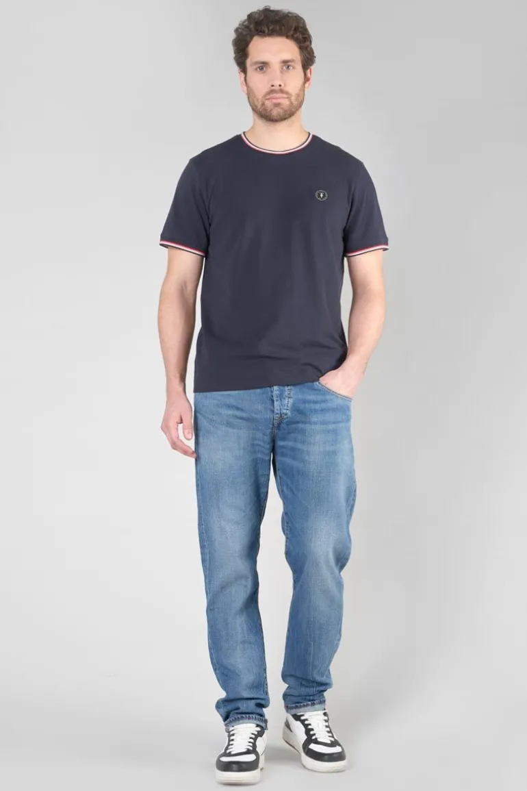 Le Temps des Cerises T-Shirt Abot Bleu Nuit-Homme T-Shirts & Polos