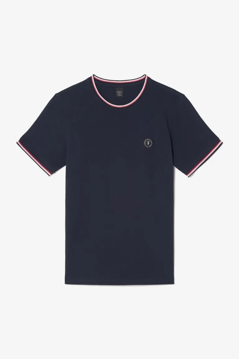 Le Temps des Cerises T-Shirt Abot Bleu Nuit-Homme T-Shirts & Polos