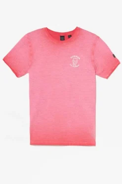 Le Temps des Cerises T-Shirt Balis Corail-Homme T-Shirts & Polos