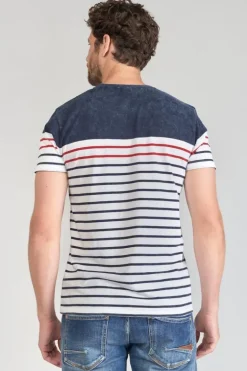 Le Temps des Cerises T-Shirt Blank A Rayures-Homme T-Shirts & Polos