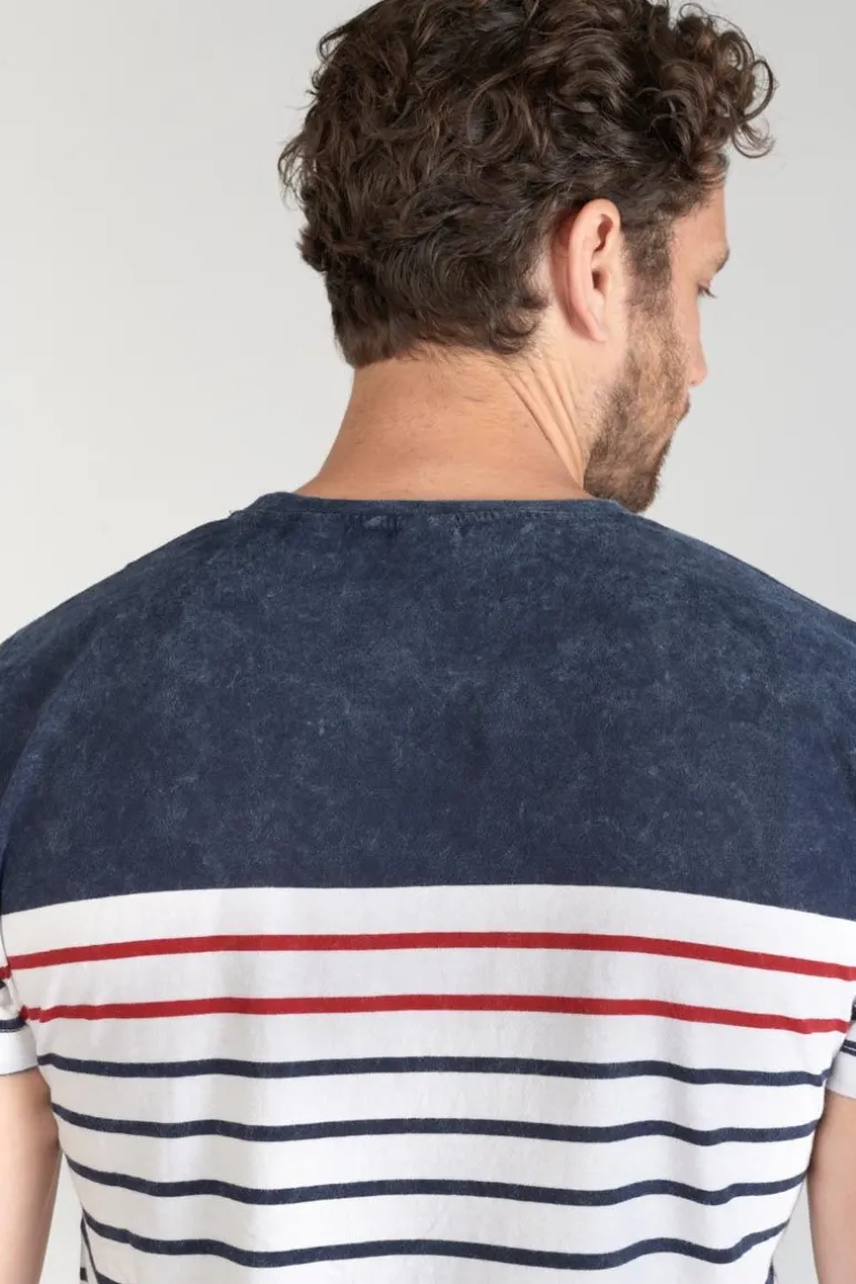 Le Temps des Cerises T-Shirt Blank A Rayures-Homme T-Shirts & Polos