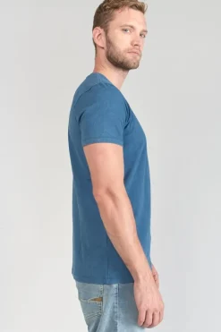 Le Temps des Cerises T-Shirt Brown Bleu Delave-Homme T-Shirts & Polos