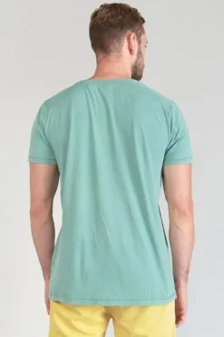 Le Temps des Cerises T-Shirt Brown Vert D'Eau-Homme T-Shirts & Polos