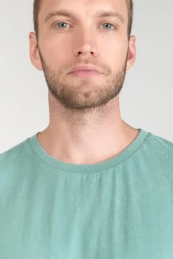 Le Temps des Cerises T-Shirt Brown Vert D'Eau-Homme T-Shirts & Polos