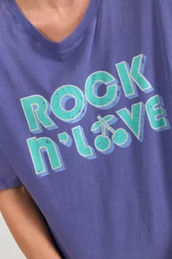 Le Temps des Cerises T-Shirt Cassio Violet-Femme T-Shirts & Débardeurs