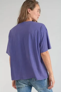 Le Temps des Cerises T-Shirt Cassio Violet-Femme T-Shirts & Débardeurs