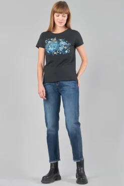 Le Temps des Cerises T-Shirt Gracy Noir Imprime-Femme T-Shirts & Débardeurs