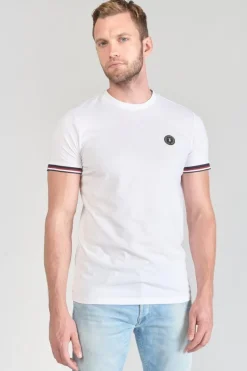 Le Temps des Cerises T-Shirt Grale Blanc-Homme T-Shirts & Polos
