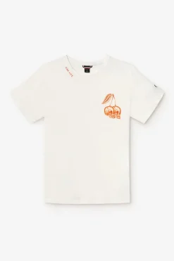 Le Temps des Cerises T-Shirt Ian Blanc Imprime-Homme T-Shirts & Polos