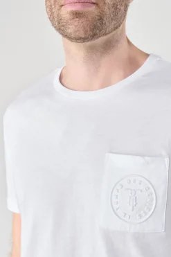 Le Temps des Cerises T-Shirt Paia Blanc-Homme T-Shirts & Polos