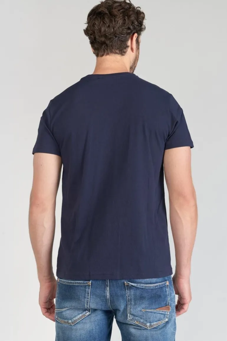 Le Temps des Cerises T-Shirt Paia Bleu Nuit-Homme T-Shirts & Polos