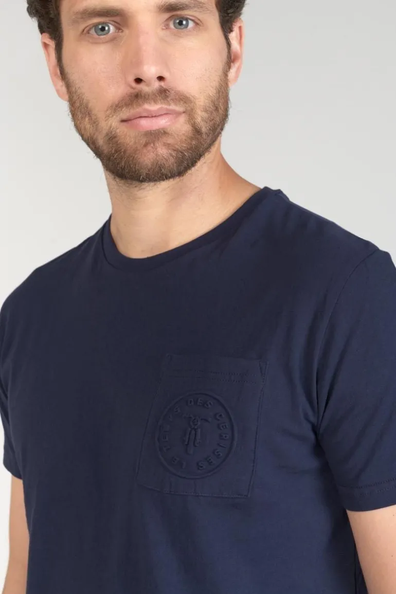 Le Temps des Cerises T-Shirt Paia Bleu Nuit-Homme T-Shirts & Polos