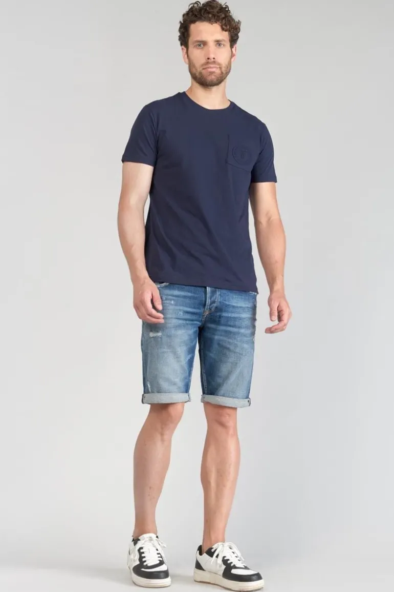 Le Temps des Cerises T-Shirt Paia Bleu Nuit-Homme T-Shirts & Polos