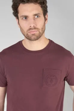 Le Temps des Cerises T-Shirt Paia Lie De Vin-Homme T-Shirts & Polos