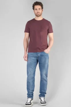 Le Temps des Cerises T-Shirt Paia Lie De Vin-Homme T-Shirts & Polos