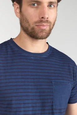 Le Temps des Cerises T-Shirt Rable A Rayures-Homme T-Shirts & Polos