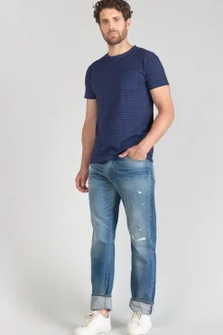 Le Temps des Cerises T-Shirt Rable A Rayures-Homme T-Shirts & Polos