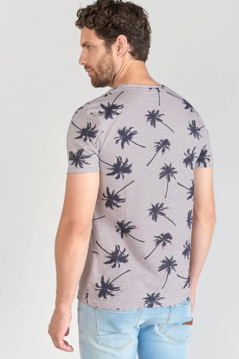 Le Temps des Cerises T-Shirt Robles A Motif Palmier-Homme T-Shirts & Polos
