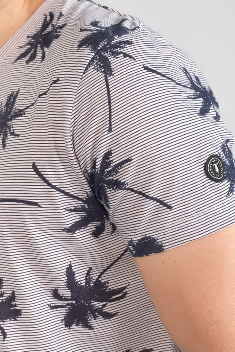 Le Temps des Cerises T-Shirt Robles A Motif Palmier-Homme T-Shirts & Polos