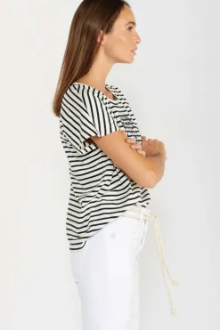 Le Temps des Cerises T-Shirt Sailor Mariniere-Femme T-Shirts & Débardeurs