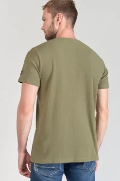 Le Temps des Cerises T-Shirt Talem Kaki-Homme T-Shirts & Polos