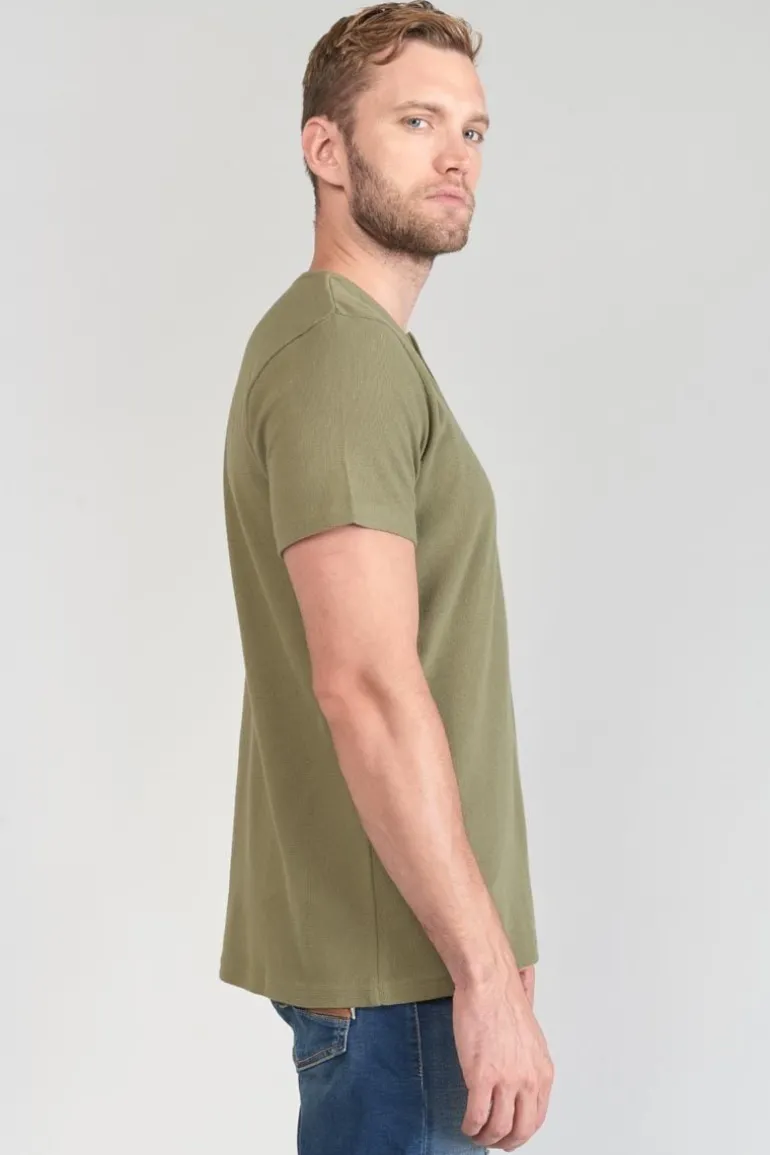 Le Temps des Cerises T-Shirt Talem Kaki-Homme T-Shirts & Polos