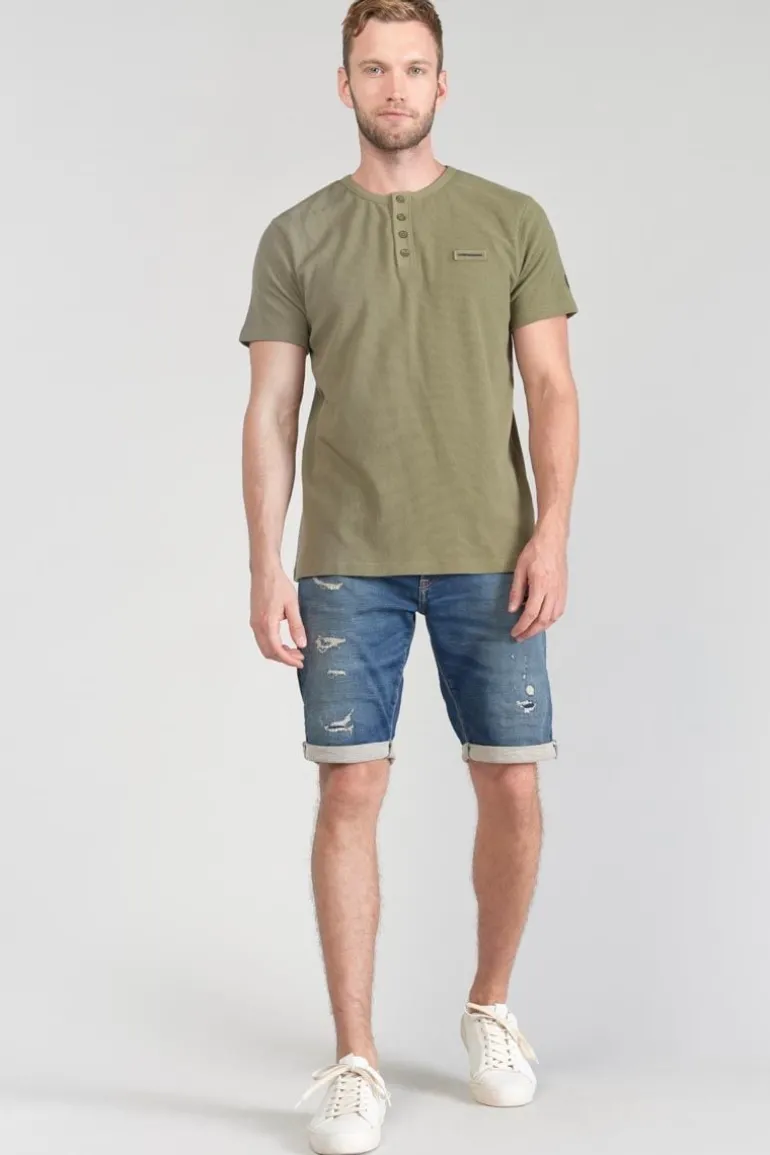 Le Temps des Cerises T-Shirt Talem Kaki-Homme T-Shirts & Polos