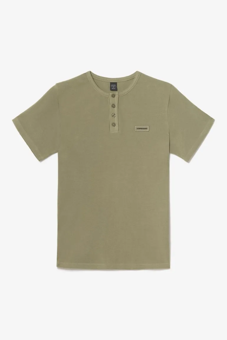 Le Temps des Cerises T-Shirt Talem Kaki-Homme T-Shirts & Polos