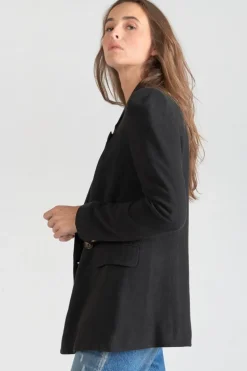 Le Temps des Cerises Veste Blazer Bek Noire-Femme Vestes & Blousons