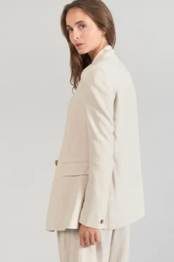 Le Temps des Cerises Veste Blazer Bek Sable-Femme Vestes & Blousons