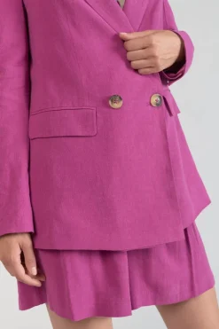 Le Temps des Cerises Veste Blazer Bek Violine-Femme Vestes & Blousons