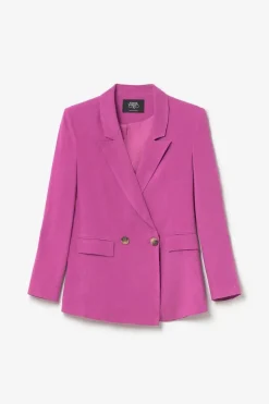 Le Temps des Cerises Veste Blazer Bek Violine-Femme Vestes & Blousons