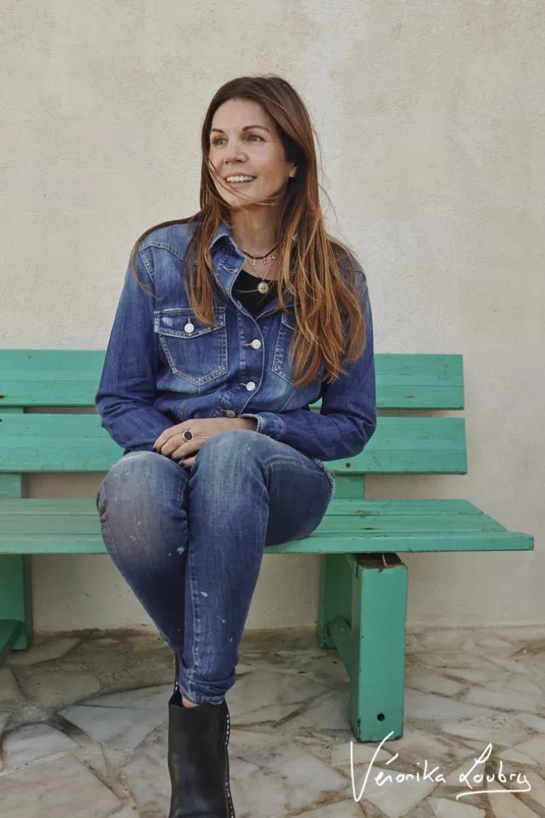 Le Temps des Cerises Veste En Jeans London Bleue By Veronika Loubry-Femme Chemises Et Vestes