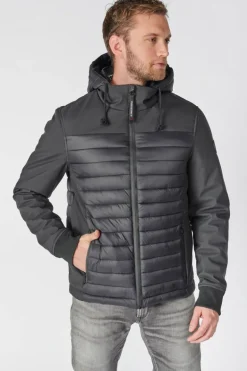 Le Temps des Cerises Veste Impermeable Lima Noire-Homme Vestes & Manteaux
