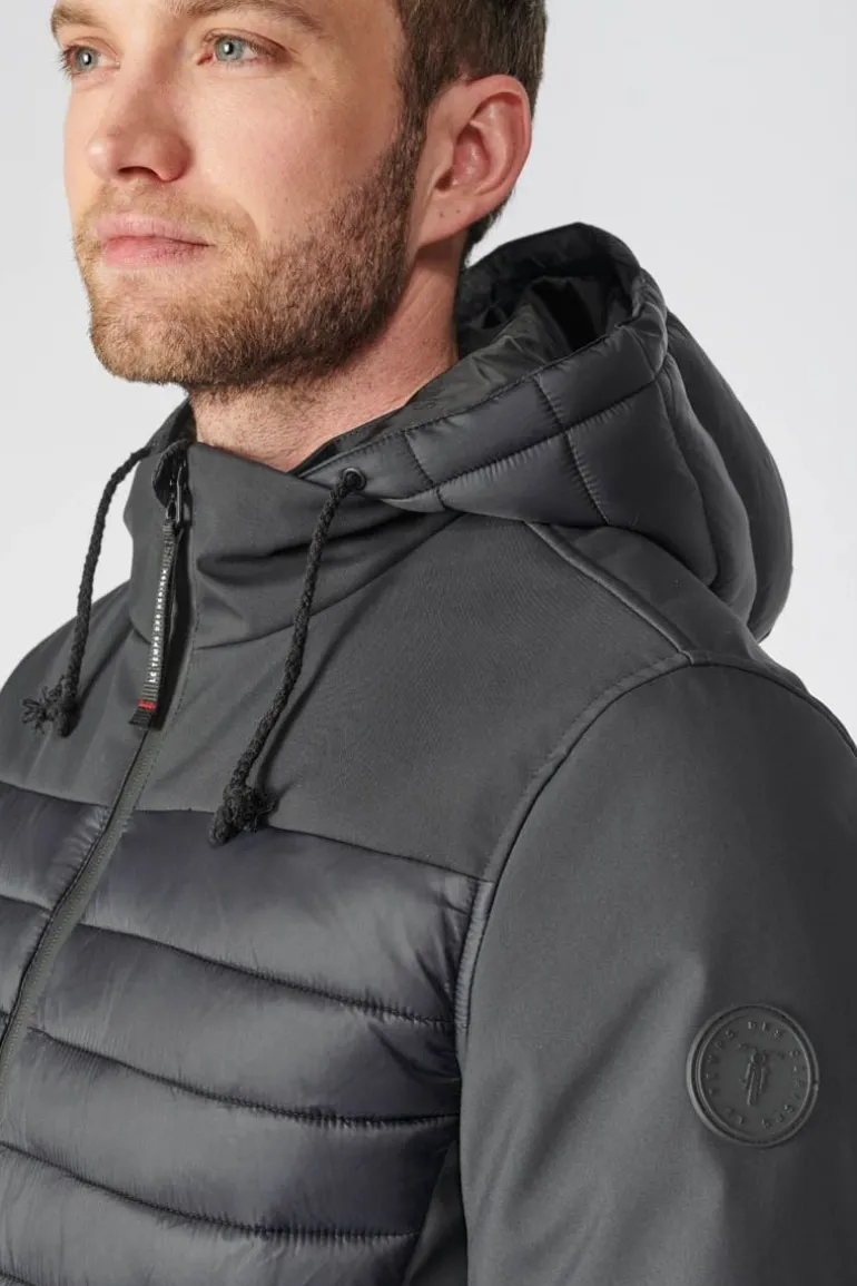 Le Temps des Cerises Veste Impermeable Lima Noire-Homme Vestes & Manteaux