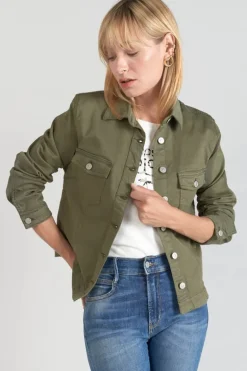 Le Temps des Cerises Veste Lilly Kaki-Femme Chemises Et Vestes