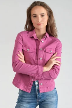 Le Temps des Cerises Veste Lilly Violine-Femme Chemises Et Vestes