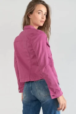 Le Temps des Cerises Veste Lilly Violine-Femme Chemises Et Vestes