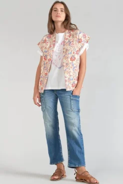 Le Temps des Cerises Veste Sans Manches Kerman A Motif Cachemire-Femme Vestes & Blousons