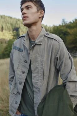 Le Temps des Cerises Veste Unisexe Militarie Kaki-Femme Vestes & Blousons